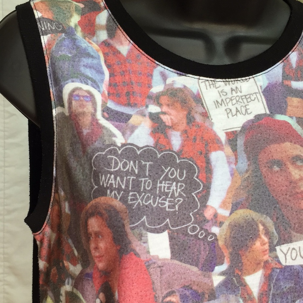 4 / $15 The Breakfast Club tank top - Picture 2 of 9